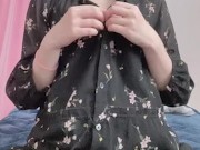 【日本人素人】人妻妊婦がぬぎぬぎしながらオナニーしちゃう動画‥個人撮影 1/16