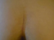 Quicky before work. Creampie in her tight pussy 3/16