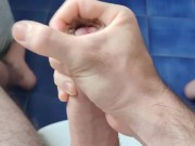 Monster cock fountain: Explosive cumshot! 11/16