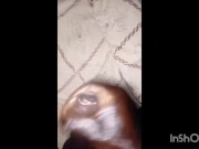 Hottest black cock gets real massage and oiled before cum shots 7/16