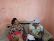 Big ass stepmom seduces her daughter's boyfriend while she's not at home. Part 1 5/16