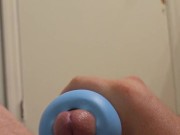 Watch me get hard and play in panties 14/16