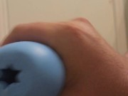 Watch me get hard and play in panties 15/16