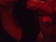 Rica Mamadita bajo las luces Rojas