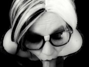 Sexy nerd swallows a load 15/16