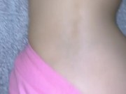 Daddy's Girl gets a spanked bum with hand print! 10/16