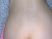 Daddy's Girl gets a spanked bum with hand print! 11/16