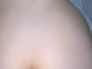 Daddy's Girl gets a spanked bum with hand print! 12/16