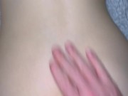 Daddy's Girl gets a spanked bum with hand print! 13/16