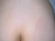 Daddy's Girl gets a spanked bum with hand print! 16/16