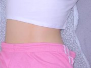 Daddy's Girl gets a spanked bum with hand print! 2/16