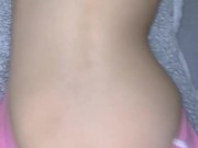 Daddy's Girl gets a spanked bum with hand print! 9/16