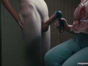 Teaching Husband a Lesson: A Toy-Assisted CFNM Handjob 8/16