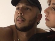 My rom-com partner strips for me and rubs her pussy 10/16