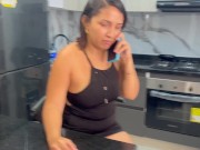 Le doy mi gran polla dura a mi madrastra MILF como regalo de cumpleaños 2/16