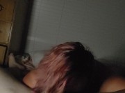 Draining daddy's balls 6/16