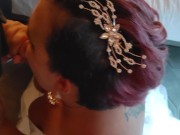 Sneaking off on my wedding day 10/16