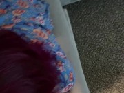 She doesn't stop sucking when you nut VERTICAL VIDEO 2/16