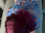 She doesn't stop sucking when you nut VERTICAL VIDEO 3/16