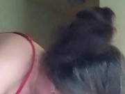 OMG!!! Sloppy Toppy from the Goddess. SO MUCH SPIT!!! 11/16