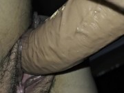 ASMR Dripping wet pussy slides on cock 5/16