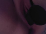 Slut births huge inflatable dildo for master 6/16