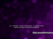 Clean my feet with your tongue outside JOI 16/16