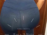Mi hermanastra me muestra su ropa para ir al gimnasio. Terminamos teniendo anal. Big Ass Latina 3/16