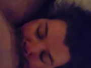 sometimes he sits on my face - cock sucking BBW 12/16