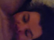 sometimes he sits on my face - cock sucking BBW 9/16