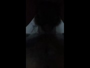 Bath time jerk off while squirting in his mouth 4/16