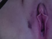 Birthing my inflatable dildo after a rough session with master. 16/16