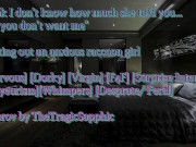 Testing out an anxious raccoon girl [Nervous] [Dorky] [Virgin] [F4F] [Surprise Intersex] 12/16