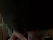 Sexy teen sucks crew members dick on cruise ship balcony during family vacation 12/16