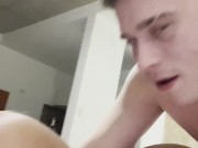 Invité a mi madrastra a comer sushi y le llene el culo de CUM 14/16