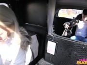 Female Fake Taxi - BLONDE MILF Kathy Anderson seduces a younger Russian guy 1/16