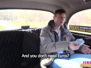 Female Fake Taxi - BLONDE MILF Kathy Anderson seduces a younger Russian guy 2/16