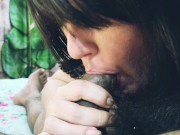 Innocent MILF gave a Hot Close Up blowjob. 6/16