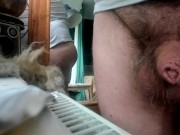 relaxing with soft cock 16/16