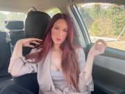 Artemisia Love Italian Big tits Milf 420 Car Smoking Session FULL VIDEO ON OF 10/16