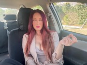 Artemisia Love Italian Big tits Milf 420 Car Smoking Session FULL VIDEO ON OF 8/16