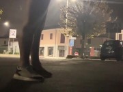 Dick flash and cum in public 10/16