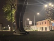 Dick flash and cum in public 13/16