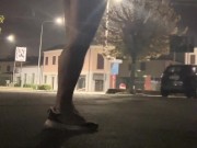 Dick flash and cum in public 2/16