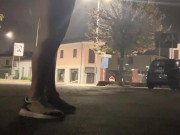 Dick flash and cum in public 5/16