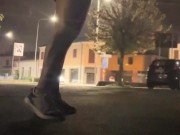 Dick flash and cum in public 6/16