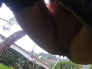 Little pussy piss Extreme in the street watched by 7/16