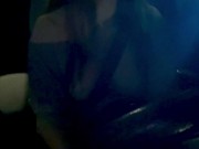 Italian Big tits MILF Artemisia Love Night Car Ride / BOOBS PLAY/FLASH 1/16