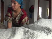 Kürt temizlikçi İstanbul'daki otelde siyahi turistle aldatıyor - TURK PORN TURBANLI AMATOR 2/16