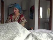 Kürt temizlikçi İstanbul'daki otelde siyahi turistle aldatıyor - TURK PORN TURBANLI AMATOR 3/16